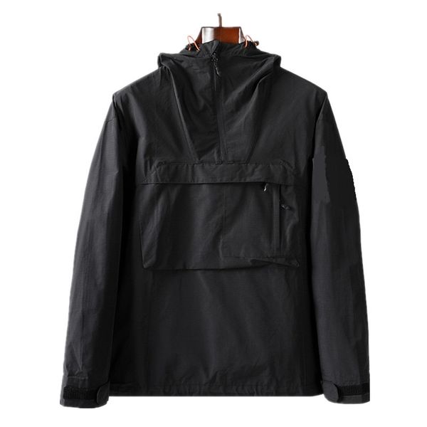 toney 2020 new hooded half zip pocket jacket youth fashion european and american casual jacket men's coat nylon fabric men's sheat, White;black
toney 2020 new hooded half zip pocket jacket youth fashion european and american casual jacket men's coat nylon fabric men's sheat, White;black