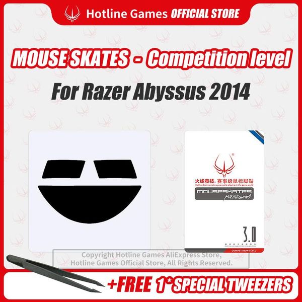 ine games 3.0 competition level mouse skates mouse feet pad for razer abyssus 2014 0.28mm/0.6mm thickness
ine games 3.0 competition level mouse skates mouse feet pad for razer abyssus 2014 0.28mm/0.6mm thickness