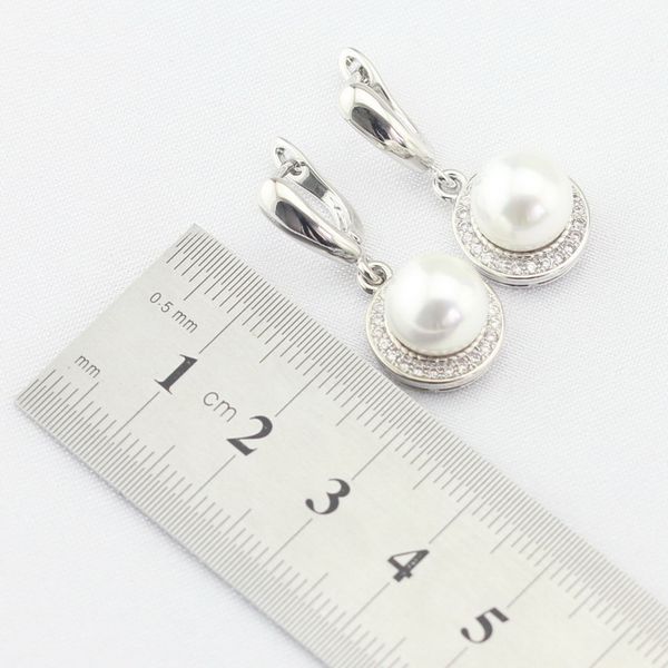 round white freshwater pearl silver color jewelry sets for women necklace pendant drop earrings rings gift box
round white freshwater pearl silver color jewelry sets for women necklace pendant drop earrings rings gift box