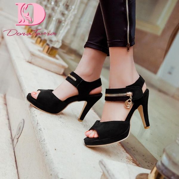 dress shoes tasia 2021 arrivals big size 43 flock women sandals peep toe platform spike heels zipper pump summer casual, Black
dress shoes tasia 2021 arrivals big size 43 flock women sandals peep toe platform spike heels zipper pump summer casual, Black