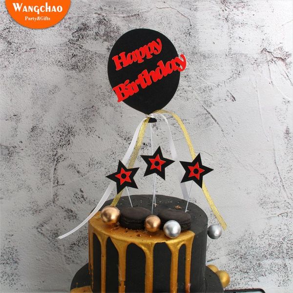 1 set charming little star cake decorating balloon theme happy birthday cake er party supplies child kids favors
1 set charming little star cake decorating balloon theme happy birthday cake er party supplies child kids favors
