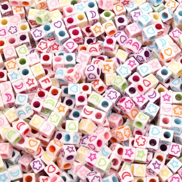 200pcs 6mm square mixed color holes 3.8mm acrylic bead loose bead handcarft jewelry making diy bracelet necklace jewelry finding
200pcs 6mm square mixed color holes 3.8mm acrylic bead loose bead handcarft jewelry making diy bracelet necklace jewelry finding