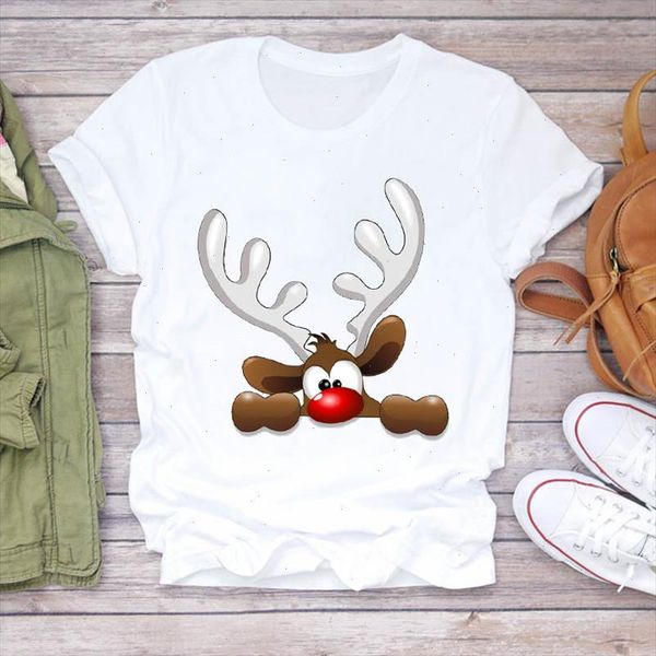 women deer animal cartoon new year 90s merry christmas print lady t shirts t shirt ladies graphic female tee shirt, White
women deer animal cartoon new year 90s merry christmas print lady t shirts t shirt ladies graphic female tee shirt, White