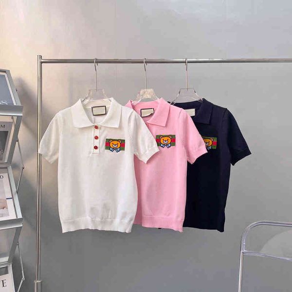 2022 factory wholesale new home embroidered red and green breast girls' polo shirt leisure fashion cotton t-shirt live broadcast, White
2022 factory wholesale new home embroidered red and green breast girls' polo shirt leisure fashion cotton t-shirt live broadcast, White
