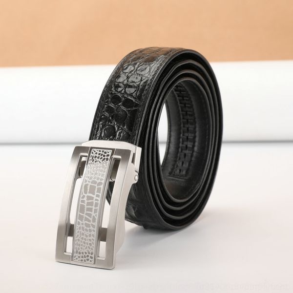 eb5aj real crocodile leather men pants men's automatic business casual pants belt crocodile bone leather non-stitching belt for z7mdm z, Black;brown
eb5aj real crocodile leather men pants men's automatic business casual pants belt crocodile bone leather non-stitching belt for z7mdm z, Black;brown