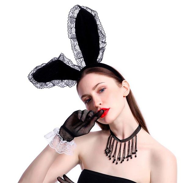 мода девушки женщин ободки шнурка уши veil black eye mask halloween party headwear аксессуары для волос
мода девушки женщин ободки шнурка уши veil black eye mask halloween party headwear аксессуары для волос