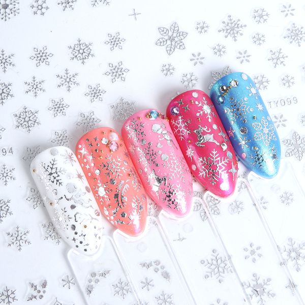 nails silver christmas stickers for 12pcs gold winter snowflake adhesive decals new year nail art decoration slider laty/smy-1
nails silver christmas stickers for 12pcs gold winter snowflake adhesive decals new year nail art decoration slider laty/smy-1