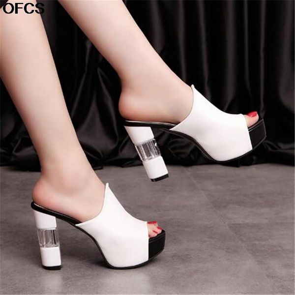 sandals women slipper slippers high heel mules black peep toe platform emal slip on shoes size42
sandals women slipper slippers high heel mules black peep toe platform emal slip on shoes size42