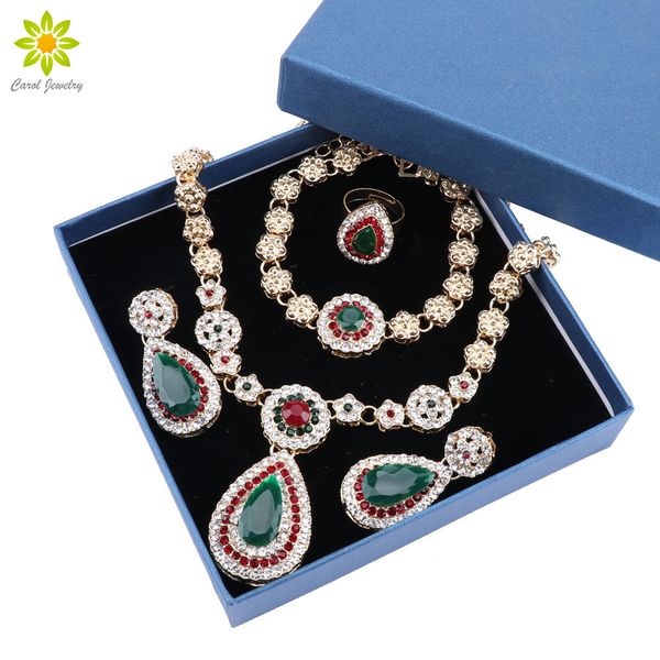 exquisite dubai jewelry set luxury gold color nigerian wedding african beads jewelry set costume water drop design, Silver
exquisite dubai jewelry set luxury gold color nigerian wedding african beads jewelry set costume water drop design, Silver
