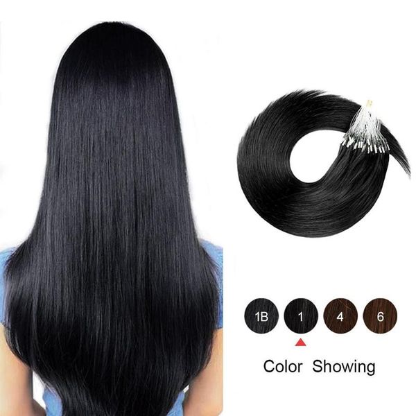 gazfairy loop micro ring hair extensions 16''-24'' 50g silky straight human micro bead links real remy hair italian wmtr, Black
gazfairy loop micro ring hair extensions 16''-24'' 50g silky straight human micro bead links real remy hair italian wmtr, Black