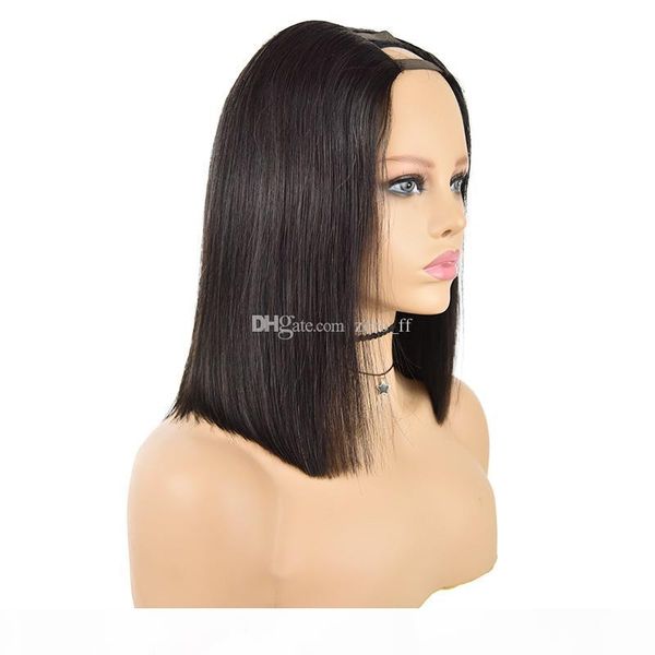 short u part wigs brazilian remy hair straight bob u part human hair wig wig for black women middle part 2*4, Black;brown
short u part wigs brazilian remy hair straight bob u part human hair wig wig for black women middle part 2*4, Black;brown