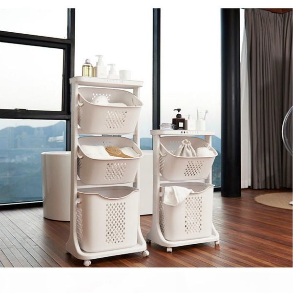 new stylish dirty cloth basket bathroom laundry storage basket universal wheel plastic household organization nordic cart bucket
new stylish dirty cloth basket bathroom laundry storage basket universal wheel plastic household organization nordic cart bucket