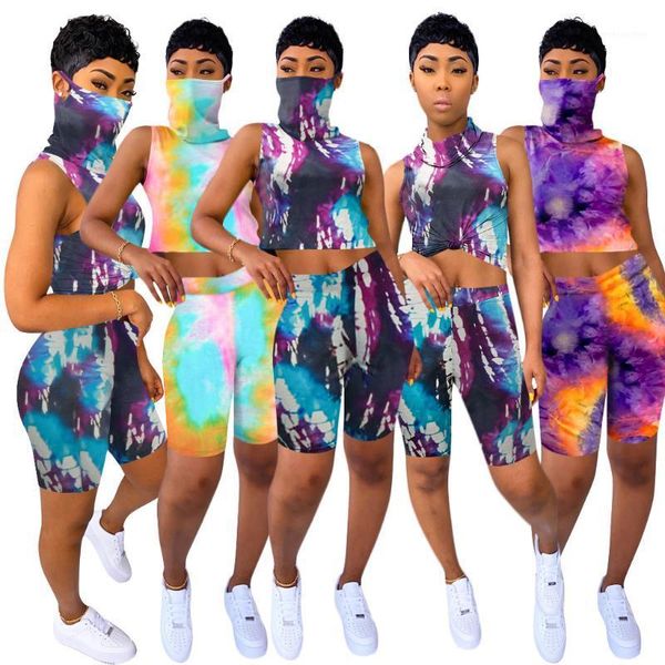 yoga outfits tie dye print women casual set two piece breathable short & tank 2021 summer tracksuit crop streetwear1, White;red
yoga outfits tie dye print women casual set two piece breathable short & tank 2021 summer tracksuit crop streetwear1, White;red