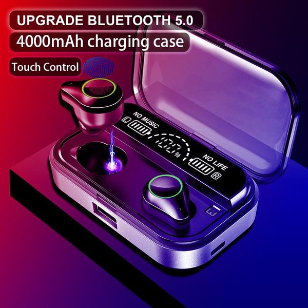 2020 new tws wireless bluetooth earphones 9d hifi stereo headphones headsets with 4000mah charging box sports waterproof earbuds
2020 new tws wireless bluetooth earphones 9d hifi stereo headphones headsets with 4000mah charging box sports waterproof earbuds
