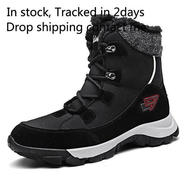 2020 women's couple snow boots plus velvet warm cotton shoes high-outdoor female boots mid-tube male large size, Black
2020 women's couple snow boots plus velvet warm cotton shoes high-outdoor female boots mid-tube male large size, Black