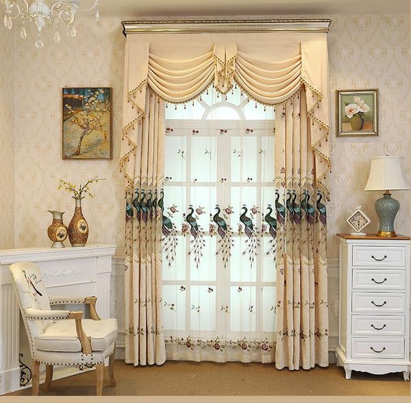 luxury curtains for bedroom european pastoral chenille curtains for living room woven valance embroidery curtain tulle
luxury curtains for bedroom european pastoral chenille curtains for living room woven valance embroidery curtain tulle