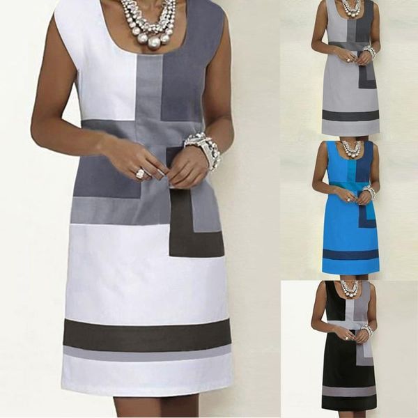 brief geometric print summer dress 2021 new style o neck loose sleeveless casual midi dress for women a line cute mini dresses, Black;gray
brief geometric print summer dress 2021 new style o neck loose sleeveless casual midi dress for women a line cute mini dresses, Black;gray