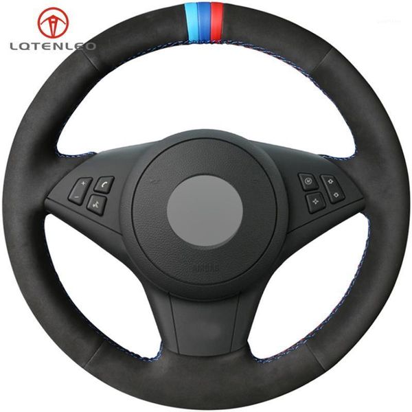 lqtenleo black suede diy hand-stitched car steering wheel cover for e60 e61 530d 545i 550i e63 e64 630i 645ci 650i 2003-20101
lqtenleo black suede diy hand-stitched car steering wheel cover for e60 e61 530d 545i 550i e63 e64 630i 645ci 650i 2003-20101