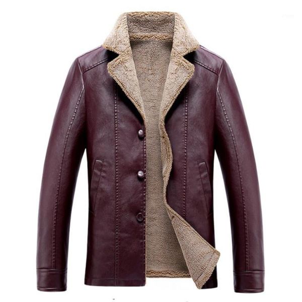 kimsere men's winter warm long jackets coats fleece lined thicken thermal outerwear windbreaker leather overcaot plus size m-5xl1, Black;brown
kimsere men's winter warm long jackets coats fleece lined thicken thermal outerwear windbreaker leather overcaot plus size m-5xl1, Black;brown