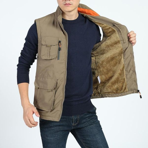 outdoor t-shirts velvet vest jacket for men's spring winter casual waistcoat hiking fishing climbing chaleco coat plus sizel-6xl1, Gray;blue
outdoor t-shirts velvet vest jacket for men's spring winter casual waistcoat hiking fishing climbing chaleco coat plus sizel-6xl1, Gray;blue