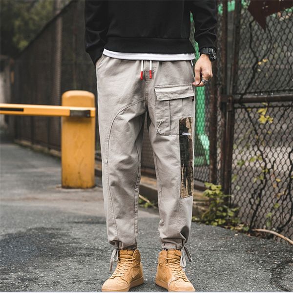 2021 hip hop of cotton men multi-pocket elastic waistband load new fashion streetwear plus size male pants ds50325 u13h, Black
2021 hip hop of cotton men multi-pocket elastic waistband load new fashion streetwear plus size male pants ds50325 u13h, Black