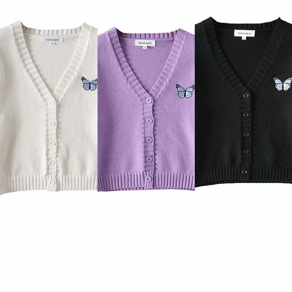 ins blogger butterfly embroidery embroidered butterfly sweater knitted cardigan girl 2020 autumn new breasted v-neck sweater woman mmtst mmt, White;black
ins blogger butterfly embroidery embroidered butterfly sweater knitted cardigan girl 2020 autumn new breasted v-neck sweater woman mmtst mmt, White;black