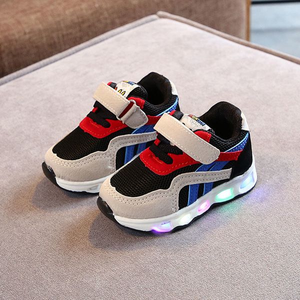 size 21-30 children's led shoes boys girls lighted sneakers glowing shoes for kid sneakers boys baby sneakers with luminous sole lj2012, Black
size 21-30 children's led shoes boys girls lighted sneakers glowing shoes for kid sneakers boys baby sneakers with luminous sole lj2012, Black