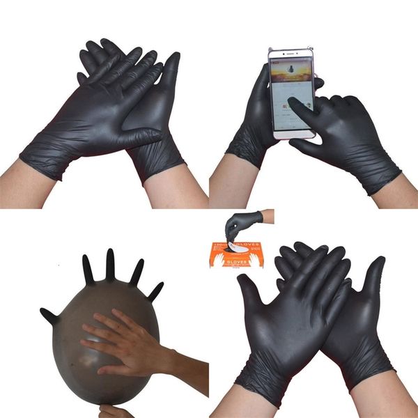100pcs/pack new waterproof exam disposable black ambidextrous 31lsnitrile for house tattoo gloves s/m/l/xloutlethwvp
100pcs/pack new waterproof exam disposable black ambidextrous 31lsnitrile for house tattoo gloves s/m/l/xloutlethwvp
