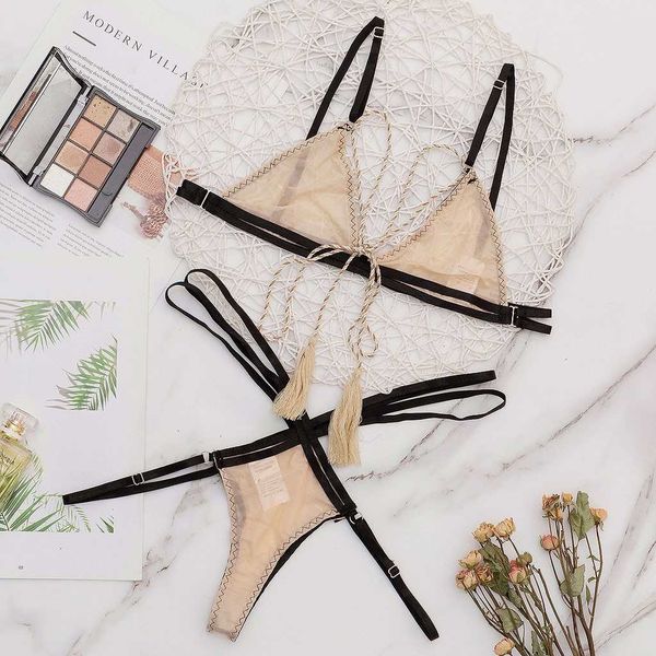 erotic lingerie woman perspective lace bra g-string women's underwear set porno bandage lenceria mujer babydoll, Black;white
erotic lingerie woman perspective lace bra g-string women's underwear set porno bandage lenceria mujer babydoll, Black;white