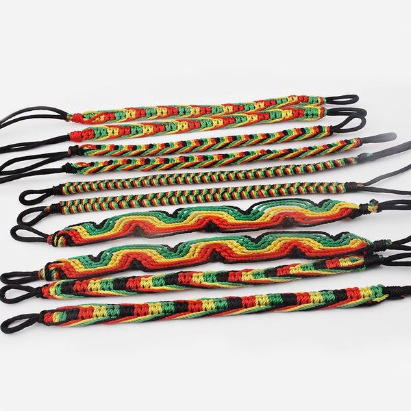 10pcs mixed rasta friendship bracelet wristband cotton silk reggae jamaica surfer boho bracelets y200918, Black
10pcs mixed rasta friendship bracelet wristband cotton silk reggae jamaica surfer boho bracelets y200918, Black