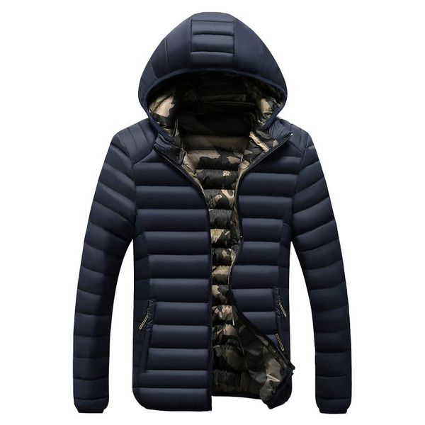 2020 autumn winter men's fashion padded jacket male casual thicken warm windbreak outwear hooded cotton clothing coat men, Black
2020 autumn winter men's fashion padded jacket male casual thicken warm windbreak outwear hooded cotton clothing coat men, Black