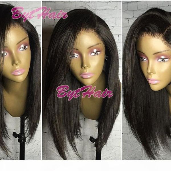 bythair virgin перуанский прямой парик шнурка природные hairline полный шнурок человеческих волос парики glueless фронта шнурка для женщин, Black;brown
bythair virgin перуанский прямой парик шнурка природные hairline полный шнурок человеческих волос парики glueless фронта шнурка для женщин, Black;brown