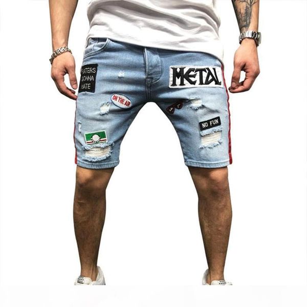 yfashion men jeans shorts fashion summer embroidery patch distressed denim shorts mens clothes fashion streetwear, Blue
yfashion men jeans shorts fashion summer embroidery patch distressed denim shorts mens clothes fashion streetwear, Blue