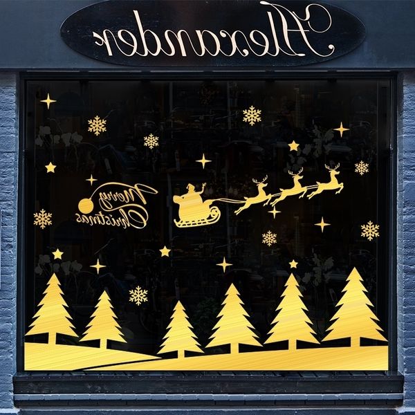 shopping mall 2021 shop santa claus atmosphere setting glass door window decals wall stickers
shopping mall 2021 shop santa claus atmosphere setting glass door window decals wall stickers