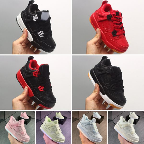 2021 4 kids shoes children toddler outdoor sports gym red boy girls 4s pour enfants athletic kids sneakers, Black
2021 4 kids shoes children toddler outdoor sports gym red boy girls 4s pour enfants athletic kids sneakers, Black
