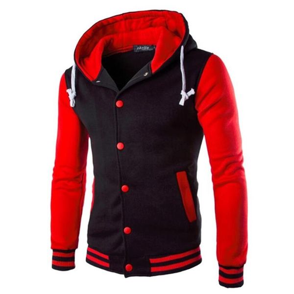 zogaa 2020 geek korean sstyle men's hoodies slim fit hooded casual men sweatshirts contrast colors sportswear outwear jacket, Black
zogaa 2020 geek korean sstyle men's hoodies slim fit hooded casual men sweatshirts contrast colors sportswear outwear jacket, Black