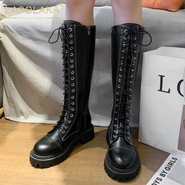 lapolaka 2021 brand new british style motorcycle boot woman shoes platform shoelaces zipper ins dropship riding boots ladies1, Black
lapolaka 2021 brand new british style motorcycle boot woman shoes platform shoelaces zipper ins dropship riding boots ladies1, Black