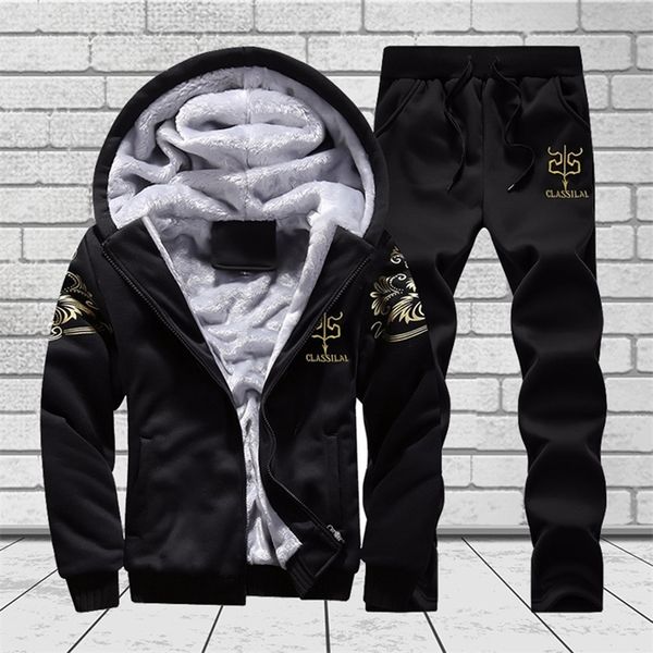 autumn winter men outfit set winter fashion men clothes outfits thick warm zipper hoodie and pants set 2 piece tracksuit 201118, Gray
autumn winter men outfit set winter fashion men clothes outfits thick warm zipper hoodie and pants set 2 piece tracksuit 201118, Gray