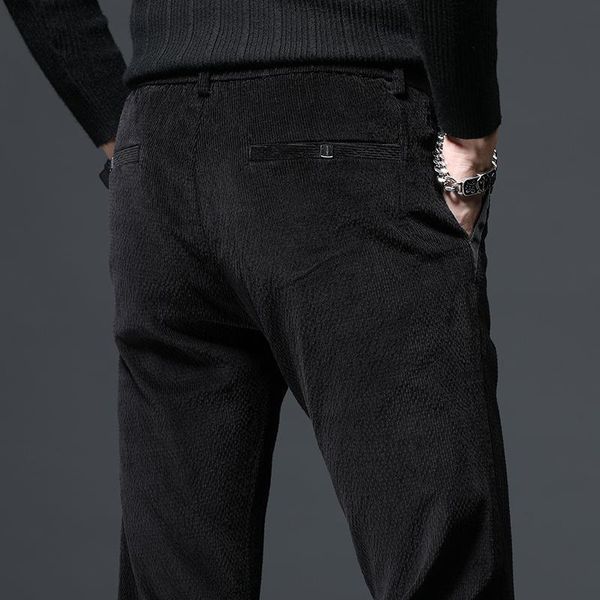 men corduroy pants canister loose male high waist lightweight water-resistant sweatpants long trousers kg-478, Blue
men corduroy pants canister loose male high waist lightweight water-resistant sweatpants long trousers kg-478, Blue