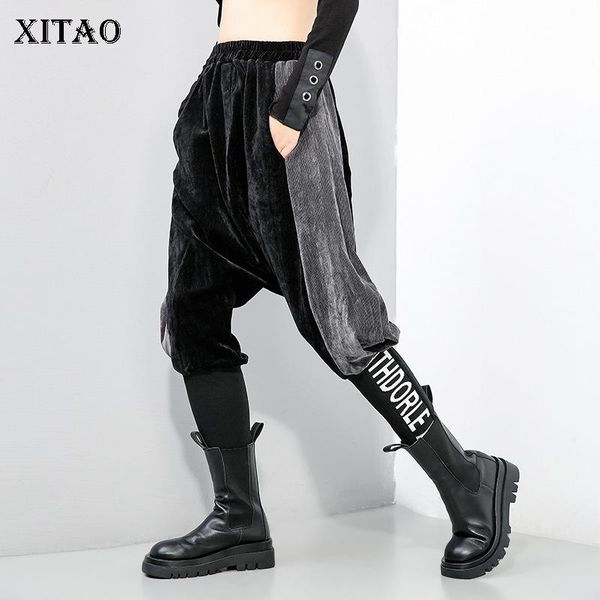 xitao patchwork letter harem pants women winter tide fashion new style elastic waist ankle length loose pant personality zy1213, Black;white
xitao patchwork letter harem pants women winter tide fashion new style elastic waist ankle length loose pant personality zy1213, Black;white