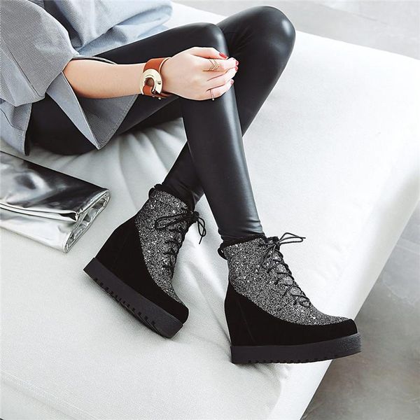 boots ymechic winter gothic punk glitter bling combat for women buckle strap lace up platform creepers ankle boot shoes, Black
boots ymechic winter gothic punk glitter bling combat for women buckle strap lace up platform creepers ankle boot shoes, Black