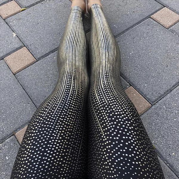 women dot gold print leggings high waist black fitness leggings no transparent exercise workout leggins drop shipping
women dot gold print leggings high waist black fitness leggings no transparent exercise workout leggins drop shipping