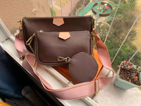 genuine multi pink pursespochette leather 3pcs accessoires pochette shoulder bag crossbody handbags bags ilioa, Red;black
genuine multi pink pursespochette leather 3pcs accessoires pochette shoulder bag crossbody handbags bags ilioa, Red;black
