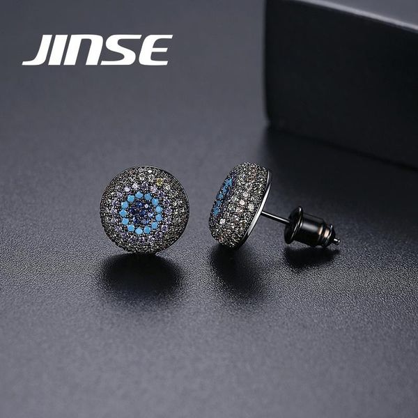 jinse hip hop colorful zircon charm round stud earrings for men women gold color punk jewelry gifts christmas, Golden;silver
jinse hip hop colorful zircon charm round stud earrings for men women gold color punk jewelry gifts christmas, Golden;silver