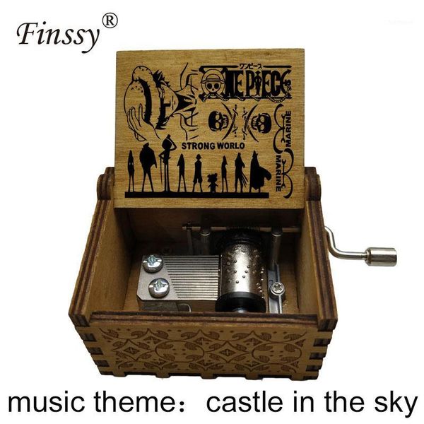 wooden hand cranked music box one piece luffy trafalgar law print castle in the sky music theme home crafts ornaments decor gift1, Silver
wooden hand cranked music box one piece luffy trafalgar law print castle in the sky music theme home crafts ornaments decor gift1, Silver