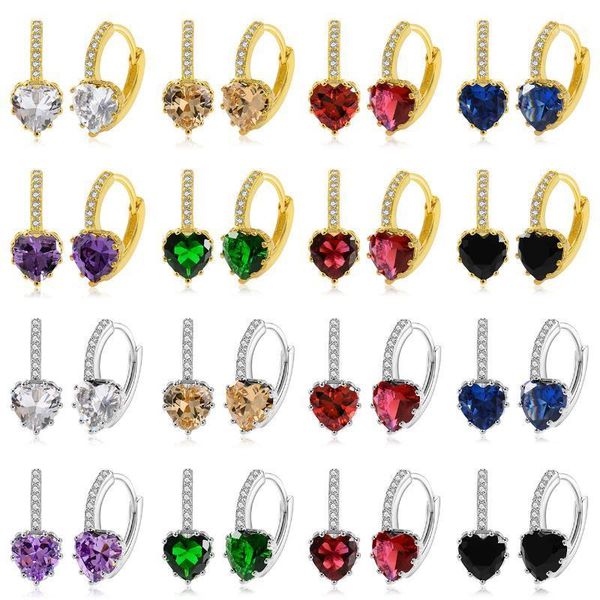qcooljly lovely more colors heart hopp earrings romantic women bridal earrings cubic zirconia jewelry female brincos accessories1, Golden
qcooljly lovely more colors heart hopp earrings romantic women bridal earrings cubic zirconia jewelry female brincos accessories1, Golden