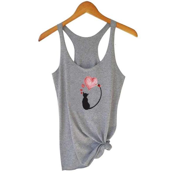 fashion summer womens 100% cotton t shirts cartoon cat print casual vest sleeveless o neck shirts female tees black white
fashion summer womens 100% cotton t shirts cartoon cat print casual vest sleeveless o neck shirts female tees black white