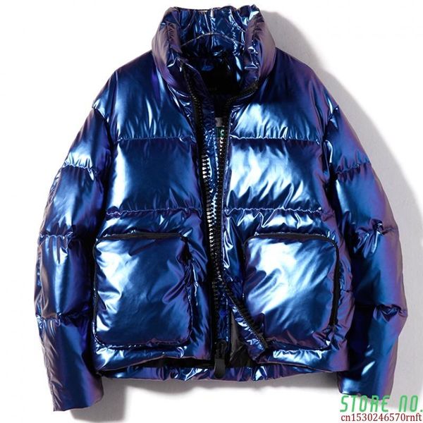 new winter jacket coats women short glossy waterproof down cotton parkas female big pocket shiny warm thick parkas outwear, Black
new winter jacket coats women short glossy waterproof down cotton parkas female big pocket shiny warm thick parkas outwear, Black