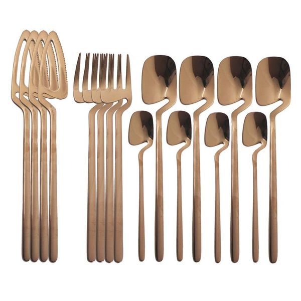 16pcs rose flatware sets kitchen decor spoon fork knife set tableware stainless stee dinnerware cutlery for dessert soup coffee
16pcs rose flatware sets kitchen decor spoon fork knife set tableware stainless stee dinnerware cutlery for dessert soup coffee