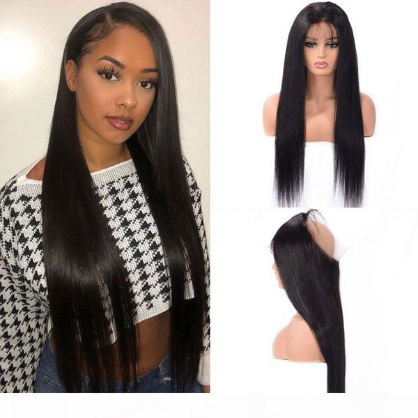 360 lace frontal closure indian straight ear to ear pre plucked lace frontal with baby hair virgin human hair extensions, Black;brown
360 lace frontal closure indian straight ear to ear pre plucked lace frontal with baby hair virgin human hair extensions, Black;brown